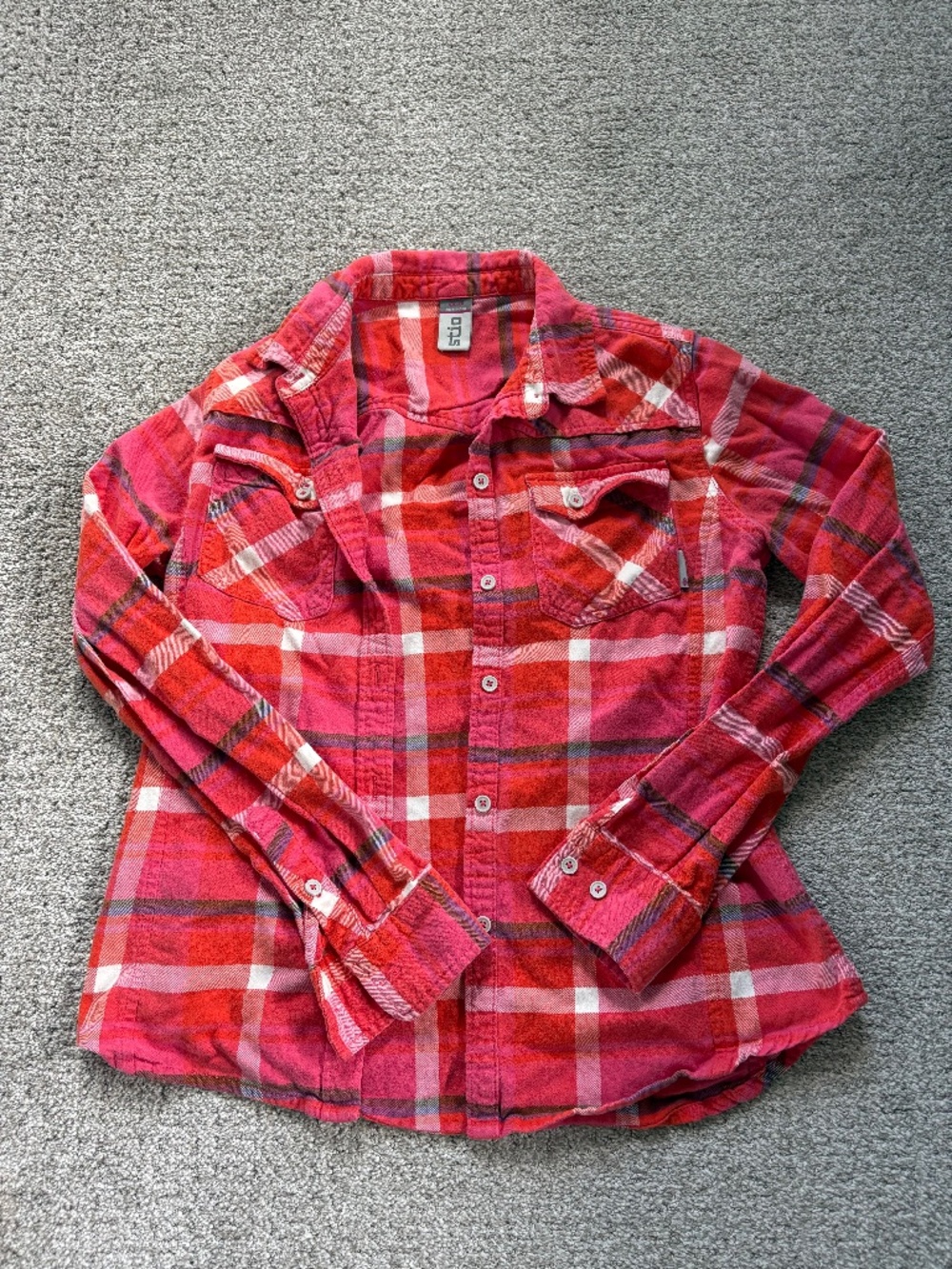 Stio Women's Flannel Button-Up Shirt Size Small